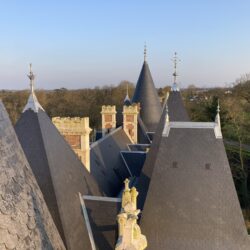 Réfection ardoise château